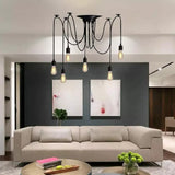 Pendul Paianjen 6*E27 - vivimall.ro