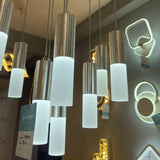 Pendul Neptunia, 10 Elemente, Lumina Rece/Calda/Neutra, Crom Lucios - vivimall.ro