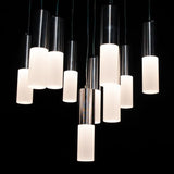 Pendul Neptunia, 10 Elemente, Lumina Rece/Calda/Neutra, Crom Lucios - vivimall.ro
