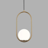Lustra Loft Gallery Modern, 1X E27, Alb, Metal - vivimall.ro