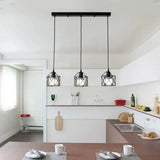 Lustra Forma Prism, Geo Trio, 3 X E27 - vivimall.ro