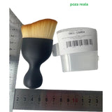 Pensula Multifunctionala, Vivimall, Pentru Machiaj sau Indepartat Praful din Masina, Par Sintetic, cu Capac de Protectie, Negru - vivimall.ro