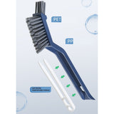 Perie 3In1 De Curatat Podele Si Rosturi, Lungime Maner 28 Cm, Peri Din Pp, Otel Si Plastic, Cleste Pentru Scame Si Par Inclus - vivimall.ro