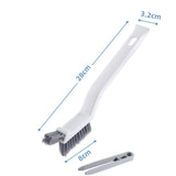 Perie 3In1 De Curatat Podele Si Rosturi, Lungime Maner 28 Cm, Peri Din Pp, Otel Si Plastic, Cleste Pentru Scame Si Par Inclus - vivimall.ro