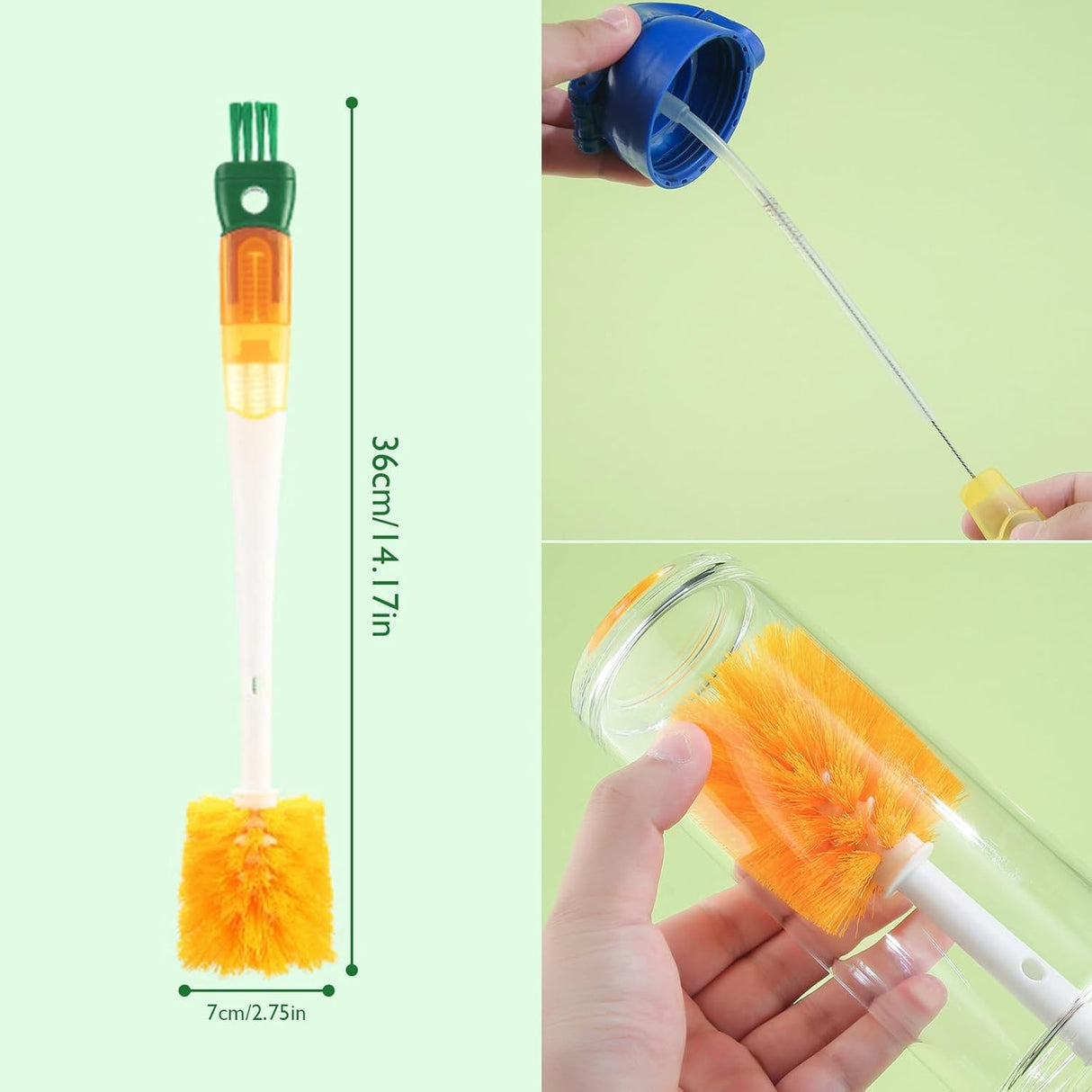 Perie curatat 5 in 1 cu accesorii | CleanFlex - vivimall.ro