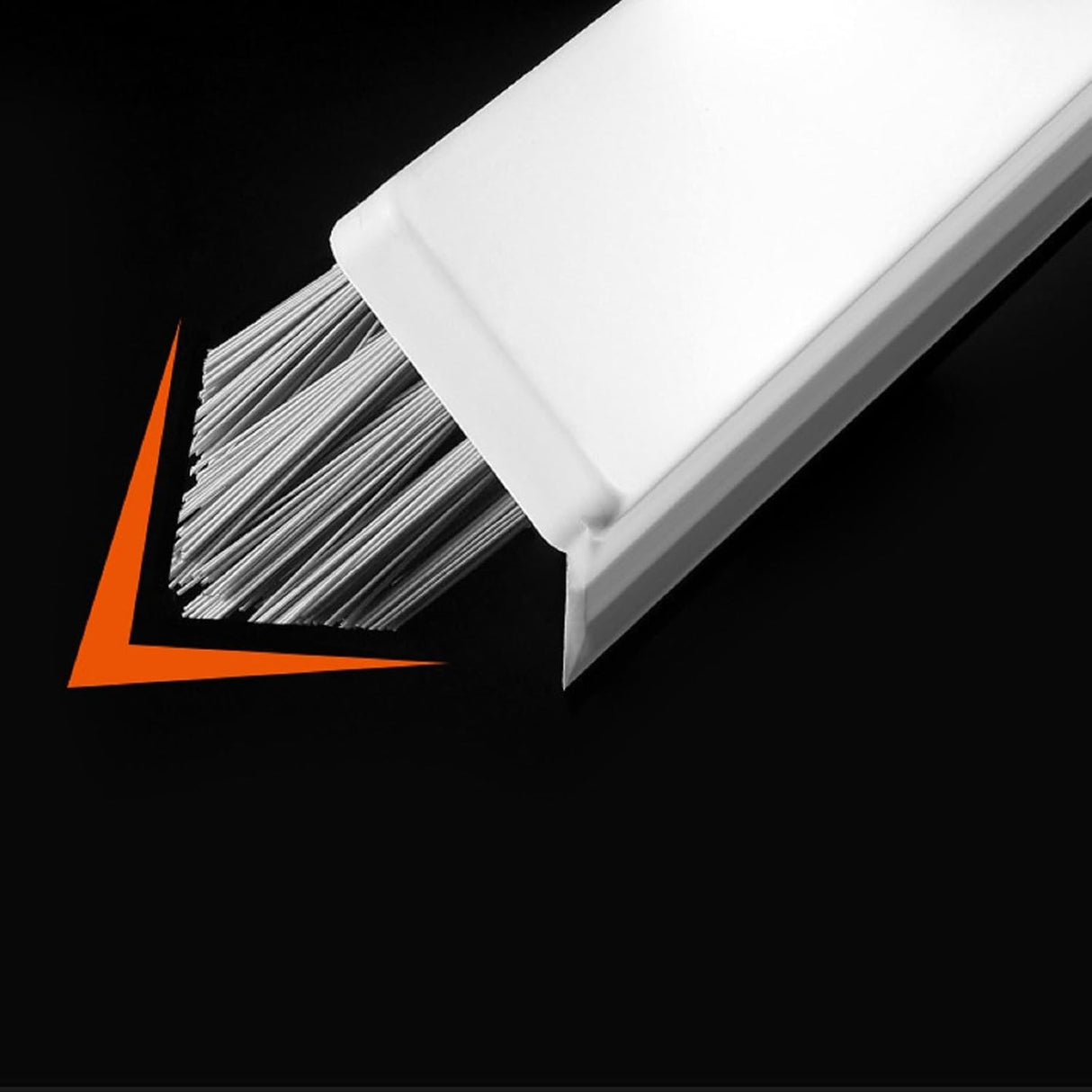 Perie De Curatare Pentru Podele Si Rosturi, Lungime Maner 105 Cm, Capat Pivotant 180 Grade, Peri Din Pp, Otel Si Plastic, Cleste Pentru Scame Si Par Inclus - vivimall.ro