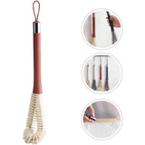 Perie De Curatat Pahare, Sticle, Biberoane, Cu Maner Lung, Uz Casnic, Silicon, Ergonomic, 3.9X5.4X38.5Cm - vivimall.ro