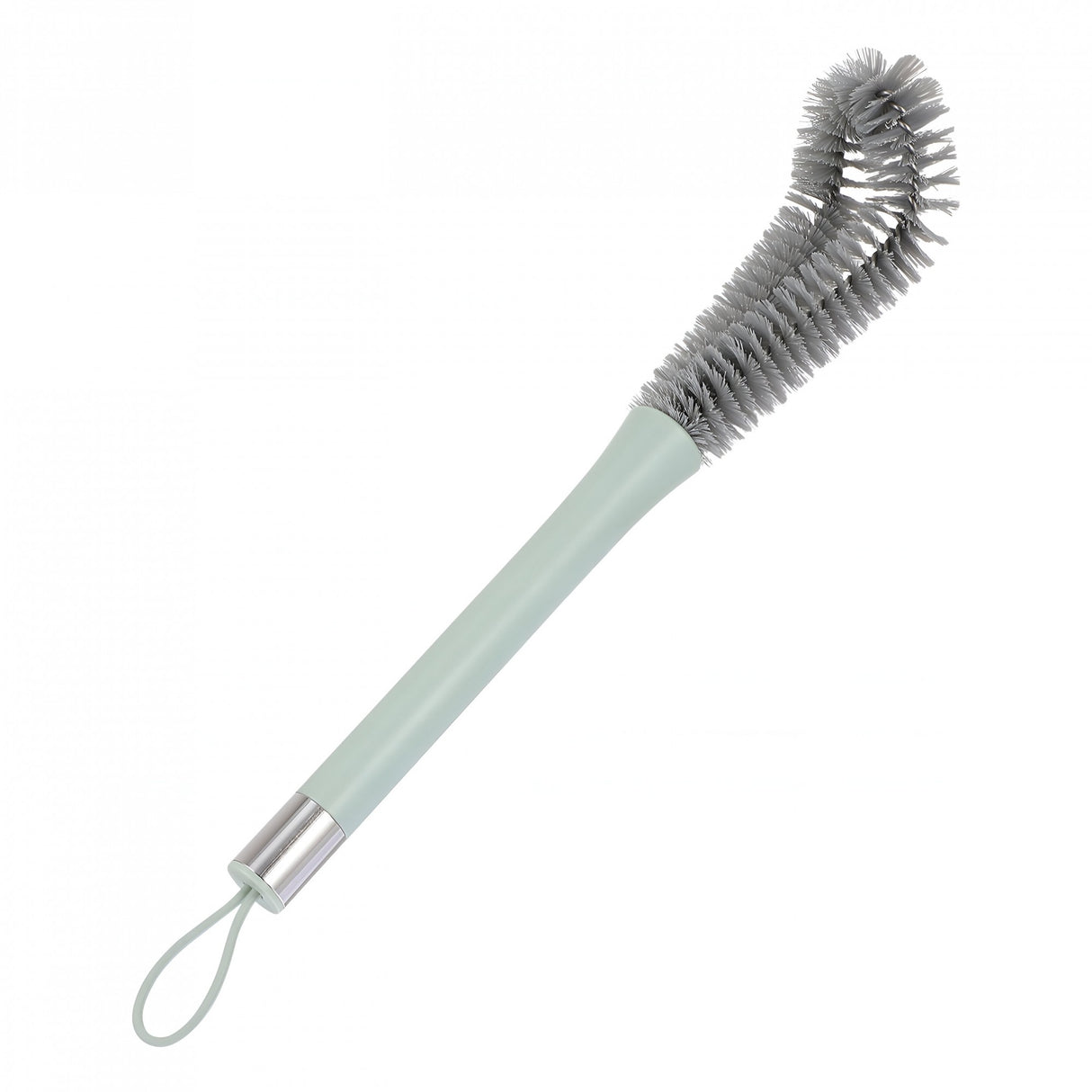 Perie De Curatat Pahare, Sticle, Biberoane, Cu Maner Lung, Uz Casnic, Silicon, Ergonomic, 3.9X5.4X38.5Cm - vivimall.ro