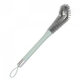Perie De Curatat Pahare, Sticle, Biberoane, Cu Maner Lung, Uz Casnic, Silicon, Ergonomic, 3.9X5.4X38.5Cm - vivimall.ro
