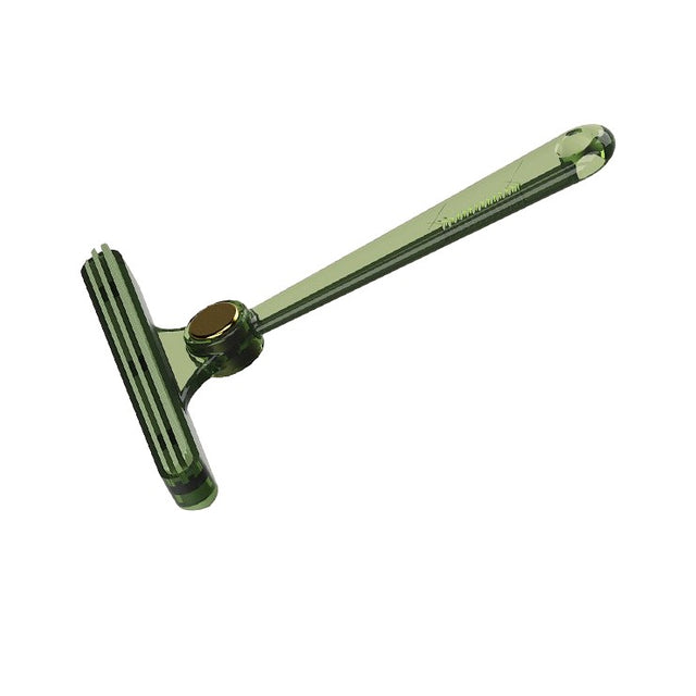 Perie de Indepartare a Scamelor, Vivimall, pentru Haine si Par de Animale, cu Doua Fete, Manual, Multifunctional, 12x14.5 cm, Accesoriu pentru Casa, Verde - vivimall.ro