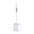 Perie De Toaleta, Cu Recipient Pentru Lichid, Perie Din Tpr, Montare Fara Perfoare, 12 X 6.5 X 40 Cm - vivimall.ro