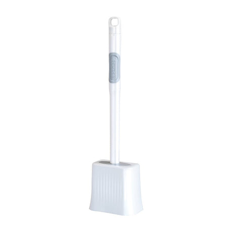Perie De Toaleta, Cu Recipient Pentru Lichid, Perie Din Tpr, Montare Fara Perfoare, 12 X 6.5 X 40 Cm - vivimall.ro