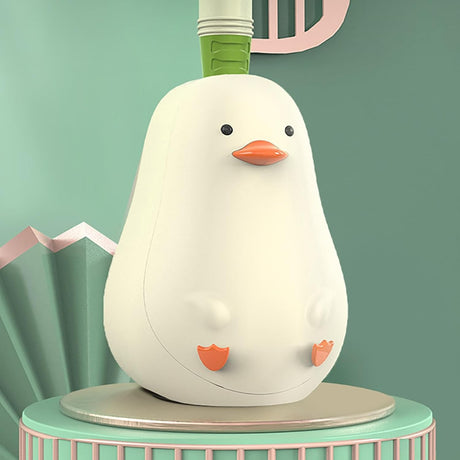 Perie de Toaleta, Flippy, cu Suport de Perete, Recipient Detergent, 2 Tipuri de Perii, Model Rata, Verde