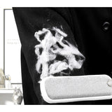 Perie Electrostatica, Vivimall, Pentru Curatarea Parului de pe Haine si Tapiterii, 2 Fete, Autocuratare, 33 x 7.5 cm, Gri - vivimall.ro