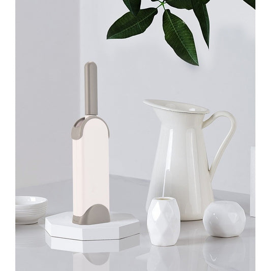 Perie electrostatică curățare păr și scame,gri | FuzzAway - vivimall.ro