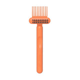 Perie pentru Curatarea Parului, Vivimall, din Plastic, 16 x 5 cm, Portocaliu - vivimall.ro