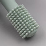 Periuta De Dinti Din Silicon Pentru Bebelusi, Fara Bpa, 360 Grade, Bariera Anti-Inghitire, Maner Ergonomic,