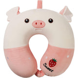 Perna De Calatorie In Forma De U, Pentru Gat Si Cap, Umplutura Din Spuma Cu Memorie, Accesoriu De Voiaj, Birou, Masina, Sistem Prindere Capse - vivimall.ro