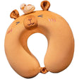 Perna De Calatorie In Forma De U, Pentru Gat Si Cap, Umplutura Din Spuma Cu Memorie, Accesoriu De Voiaj, Birou, Masina, Sistem Prindere Capse - vivimall.ro