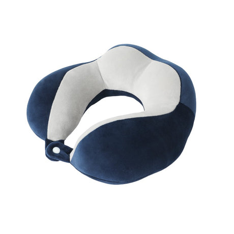 Perna De Voiaj Pentru Gat, Din Bumbac, 4 Cocoase Pentru Confort, Accesoriu De Voiaj, Birou, Masina, Sistem Prindere Capse
