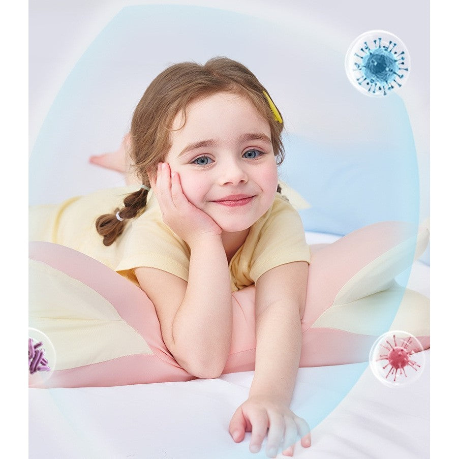 Perna Ergonomica, Flippy, pentru Copii 2-5 Ani, Antibacteriana, 5D, Revenire Lenta, 38 x 67 x 4/6 cm, Albastru