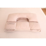 Perna Ortopedica 3 in 1, Flippy, Strat Dublu, Protectie Cervicala, pentru Adulti, 45 x 70 cm, Gri