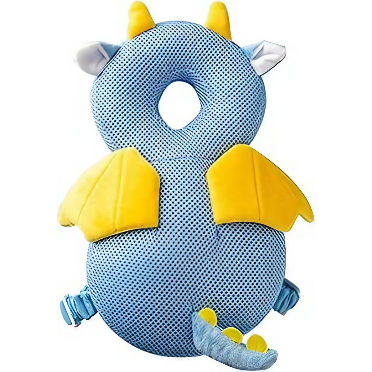 Perna Tip Rucsac Pentru Protectia Capului, Tetiera Tip Dragon, Pentru Bebelusi, Design Tip Plasa, 180 G