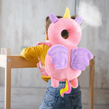 Perna Tip Rucsac Pentru Protectia Capului, Tetiera Tip Unicorn, Pentru Bebelusi, 180 G