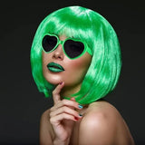 Peruca Cosplay, Tunsoare Bob Cu Breton, Pentru Carnaval, Halloween, Petreceri Tematice, Din Pet, Marime Universala - vivimall.ro