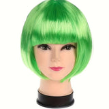 Peruca Cosplay, Tunsoare Bob Cu Breton, Pentru Carnaval, Halloween, Petreceri Tematice, Din Pet, Marime Universala - vivimall.ro