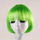 Peruca Cosplay, Tunsoare Bob Cu Breton, Pentru Carnaval, Halloween, Petreceri Tematice, Din Pet, Marime Universala - vivimall.ro