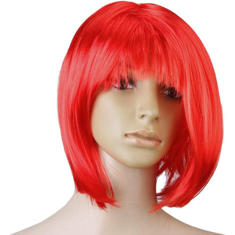 Peruca Cosplay, Tunsoare Bob Cu Breton, Pentru Carnaval, Halloween, Petreceri Tematice, Din Pet, Marime Universala - vivimall.ro