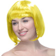 Peruca Cosplay, Tunsoare Bob Cu Breton, Pentru Carnaval, Halloween, Petreceri Tematice, Din Pet, Marime Universala - vivimall.ro