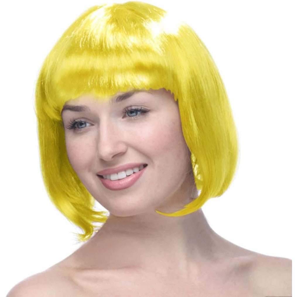 Peruca Cosplay, Tunsoare Bob Cu Breton, Pentru Carnaval, Halloween, Petreceri Tematice, Din Pet, Marime Universala - vivimall.ro