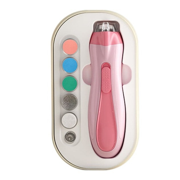 Pila Electrica, Pentru Copii Si Bebelusi, Din Abs, 6 Accesorii, Cu Lumina Led