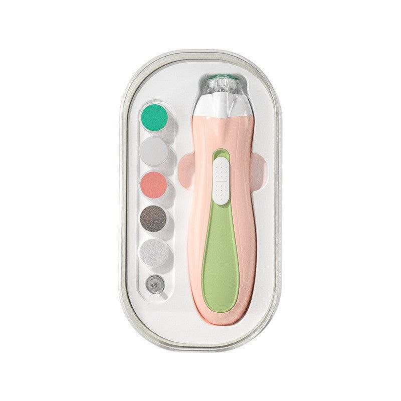 Pila Electrica, Pentru Copii Si Bebelusi, Din Abs, 6 Accesorii, Cu Lumina Led, /Roz