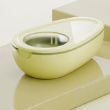 Cutie Taiat Pastile si Depozitare Medicamente, Flippy, Galbena, 8x5x2.65 cm, Compacta si Portabila, Ideala Pentru Calatorii