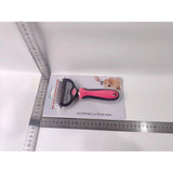 Pieptene pentru Părul de Animale, Vivimall, Dispozitiv de Îngrijire cu Două Fețe, Îndepărtarea părului, Roz - vivimall.ro