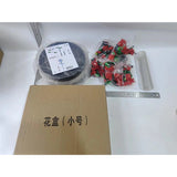 Set De Constructie Trandafiri, Buchet De Trandafiri Rosii In Cutie Neagra - vivimall.ro