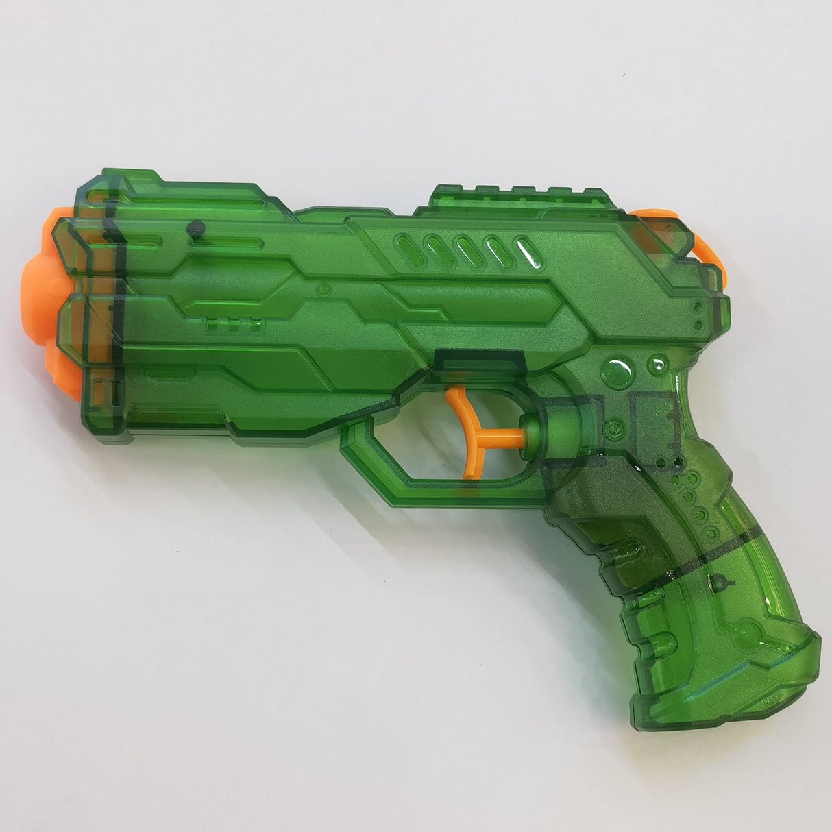 Pistol cu Apa, Vivimall, Pistol cu Apa pentru Copii, Manual, din Plastic, 23 x 16 x 4 cm, rezervor 250 ml, Verde - vivimall.ro
