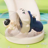 Pistol cu Apa pentru Copii, Vivimall, Multifunctional, Capacitate 250 mL, Model Astronaut, 15.6x8x8.9 cm, ABS, Albastru - vivimall.ro