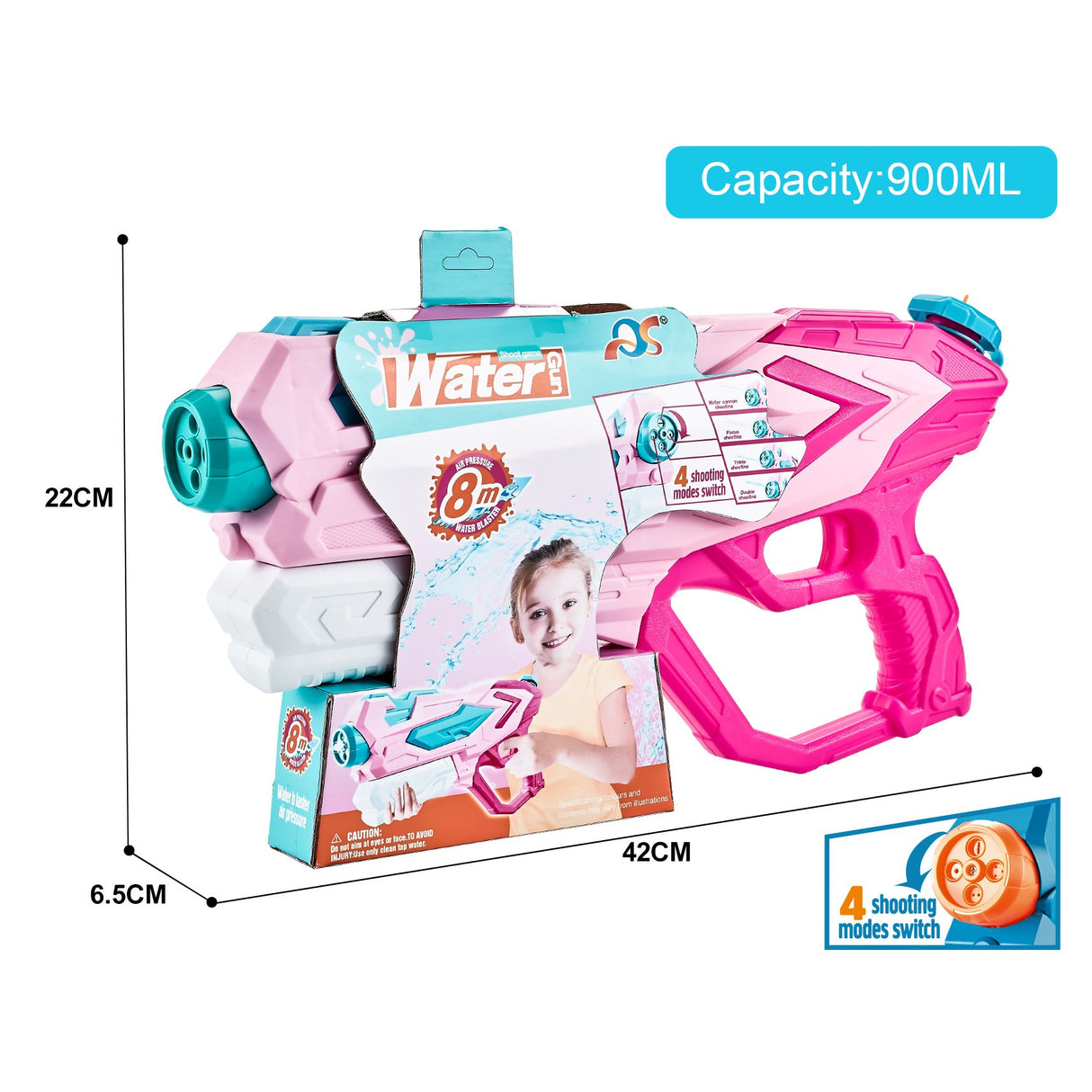 Pistol Cu Apa Rezervor 900ML | HydroPlay - vivimall.ro