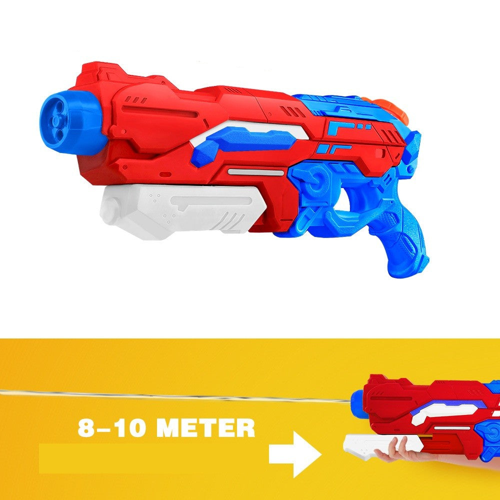Pistol cu Apa, Vivimall, +6 Ani, Rezervor 1200 ml, din Plastic, 40 x 7 x 20 cm, Rosu/Albastru - vivimall.ro