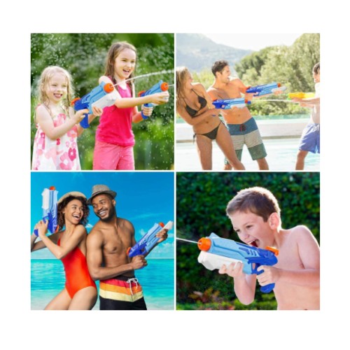 Pistol Cu Apa Pentru Copii, Rezervor, Pentru Piscina/Plaja, 6Ani+, 300Ml - vivimall.ro
