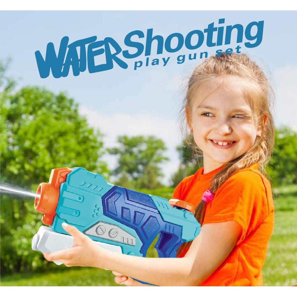 Pistol Cu Apa Pentru Copii, Rezervor, Pentru Piscina/Plaja, 6Ani+, Albastru, 500Ml - vivimall.ro