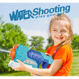 Pistol Cu Apa Pentru Copii, Rezervor, Pentru Piscina/Plaja, 6Ani+, Albastru, 500Ml - vivimall.ro
