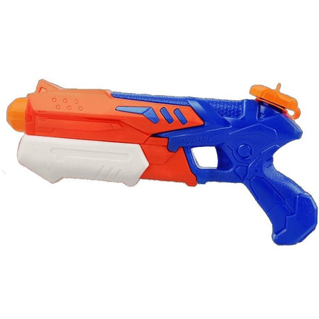 Pistol Cu Apa Pentru Copii, Rezervor, Pentru Piscina/Plaja, 6Ani+, Bleumarin/Rosu, 300Ml - vivimall.ro