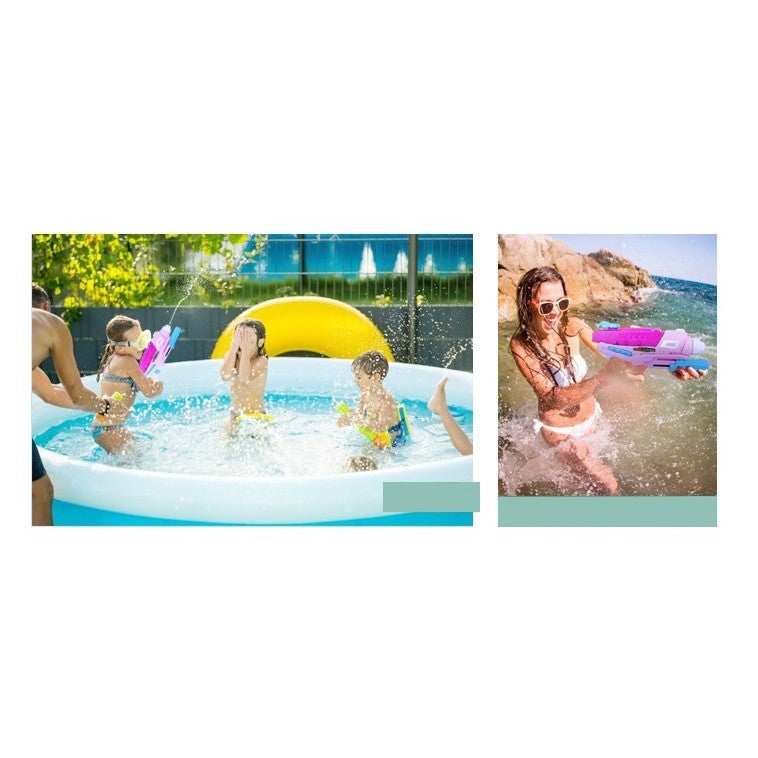 Pistol cu Apa pentru Copii, Rezervor, Pentru Piscina/Plaja, Vivimall, 6ani+,  Roz, 600ML - vivimall.ro