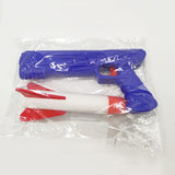 Pistol de Jucarie, Flippy, cu Lansator de Racheta, din Polistiren/Plastic, Lumina LED, +3 Ani, Albastru/Rosu - vivimall.ro