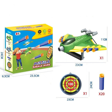Jucarie Lansator Cu Avion Si Tinta | BlastFun - vivimall.ro